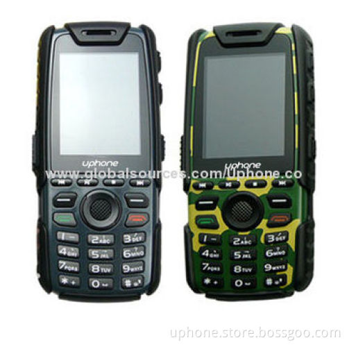 Outdoor phone with 2.0", 64MB+64MB, 0.3MP, big battery, military mobile phone